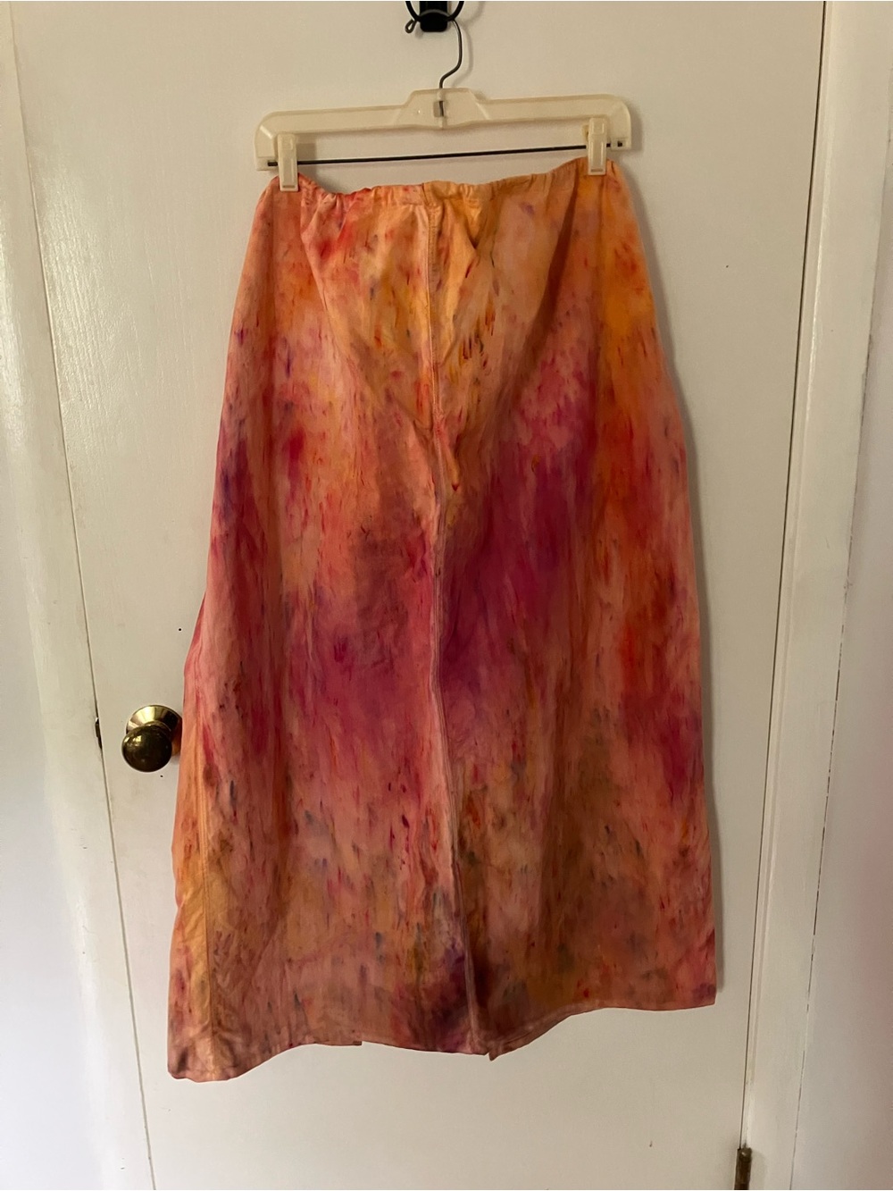4kinship Dyed Upcycled Vintage Military Skirt Hand-Painted